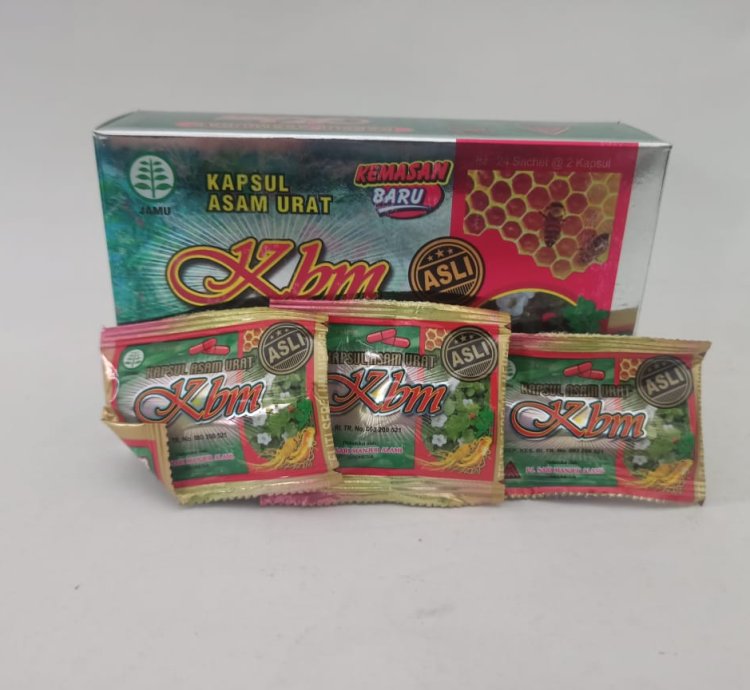 KBM Capsules Original Multi-Efficacy Herbal for Rheumatic Gout