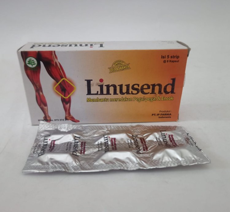 Linusend Capsules Herb for Gout Aches Pains