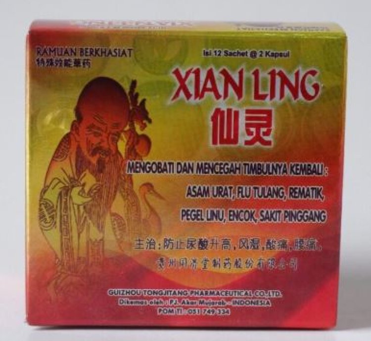 XIAN LING Original Herbal Capsule 30 Box