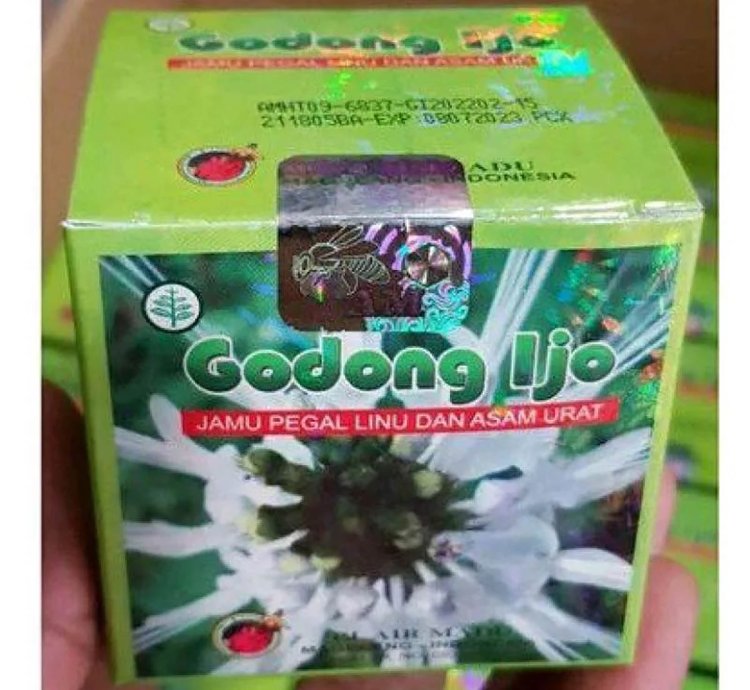 Godong Ijo Herb Lowering Cholesterole 100% Original Product