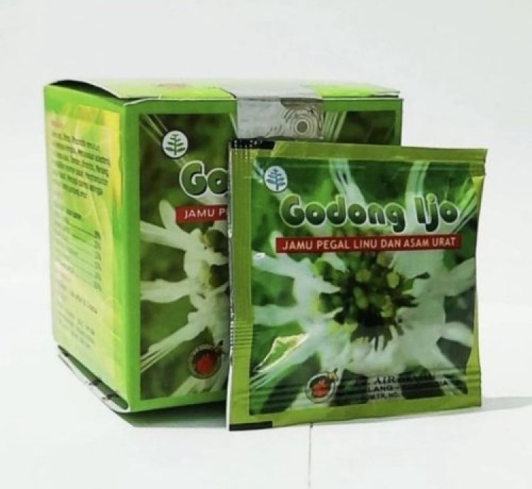 Godong Ijo Capsules For Gout,Chronic Rheumatism, Cholesterol