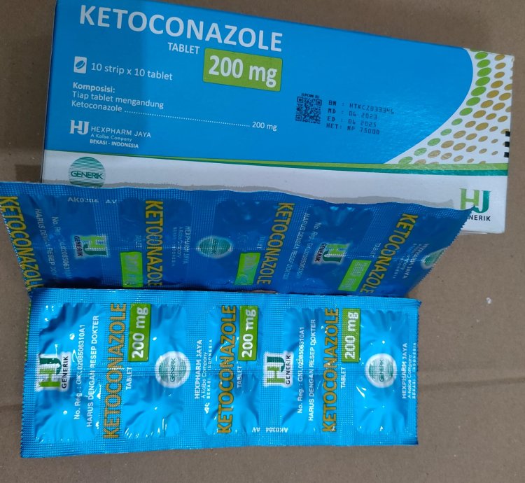 Ketoconazole 200 mg Antifungal Tablets