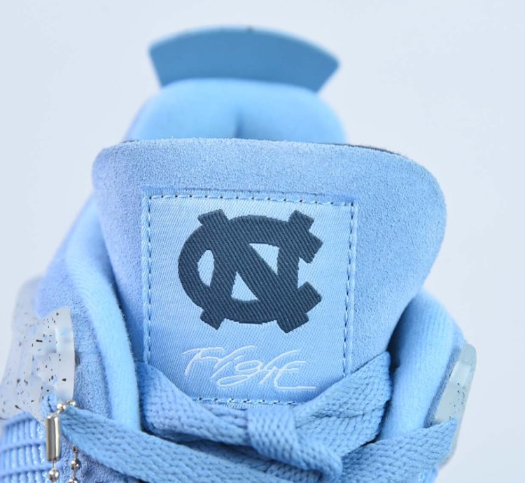 Jordan 4 Retro UNC University Blue Cool Grey Black