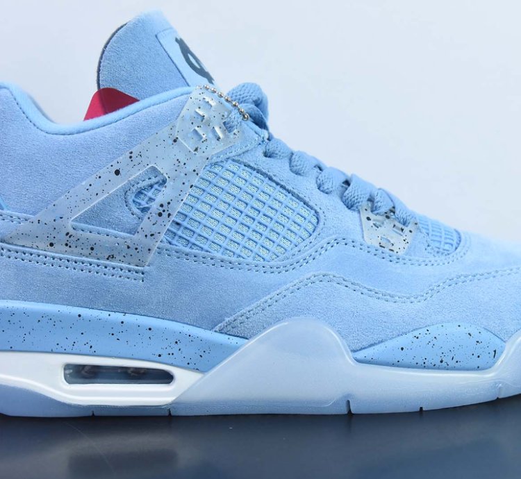 Jordan 4 Retro UNC University Blue Cool Grey Black