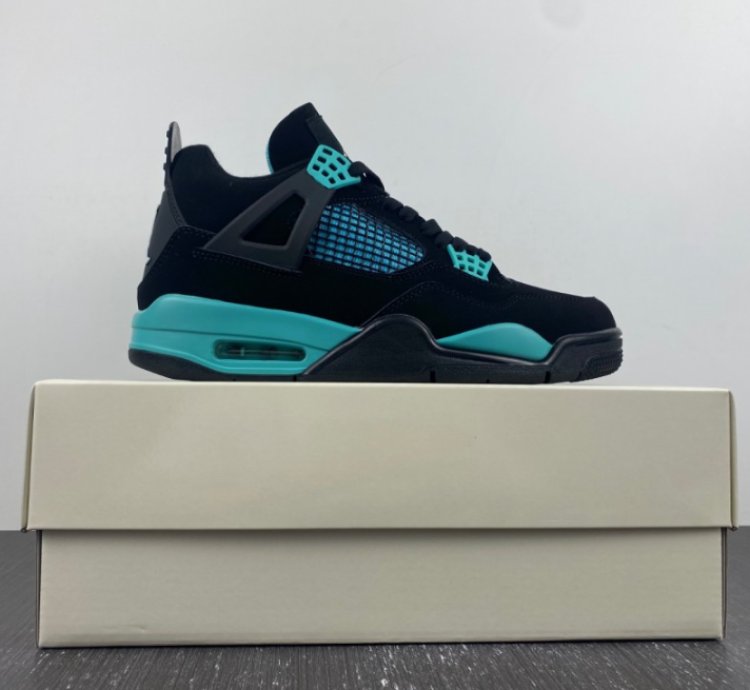 Jordan 4 Retro Coral Blue Tiffany