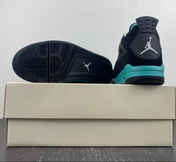 Jordan 4 Retro Coral Blue Tiffany