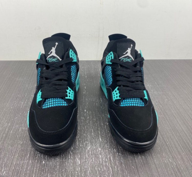 Jordan 4 Retro Coral Blue Tiffany