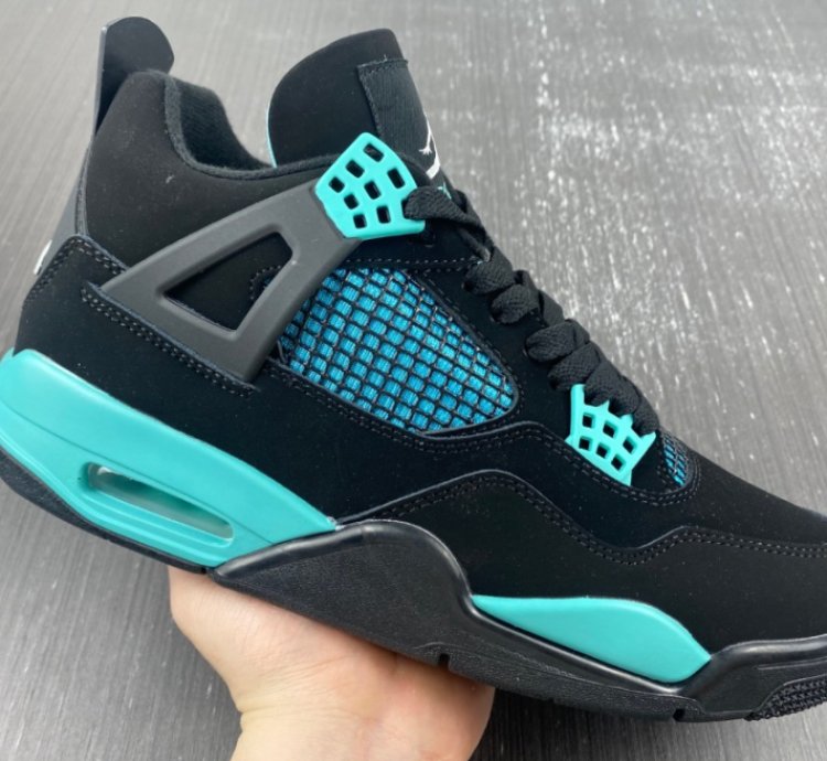Jordan 4 Retro Coral Blue Tiffany