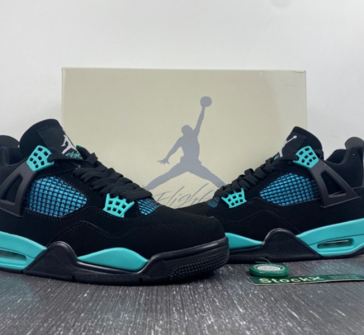 Jordan 4 Retro Coral Blue Tiffany