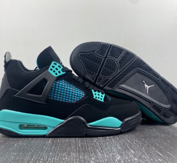 Jordan 4 Retro Coral Blue Tiffany