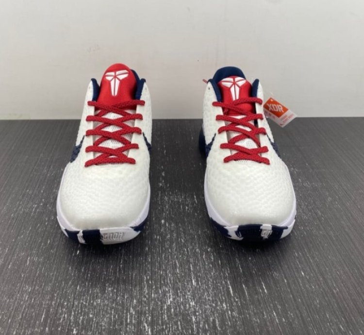 Nike Kobe 6 Protro Team USA White Red Navy
