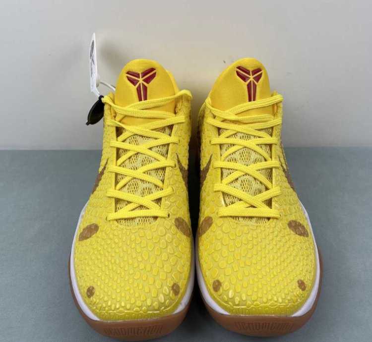 Kobe 6 Protro SpongeBob Kay Yow White Yellow