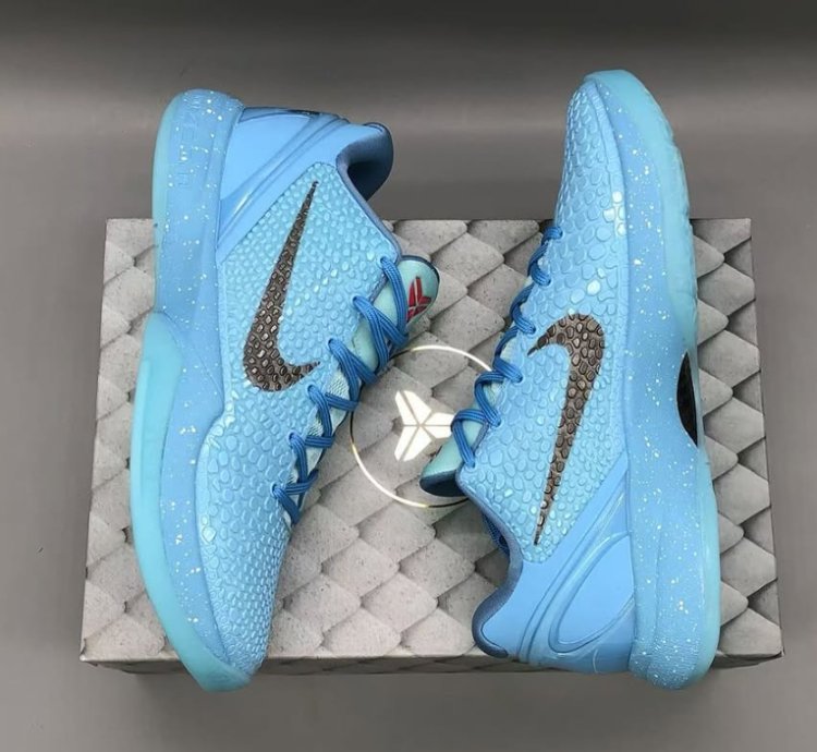 Nike Kobe 6 Protro Ice Grinch Blue Sneakers