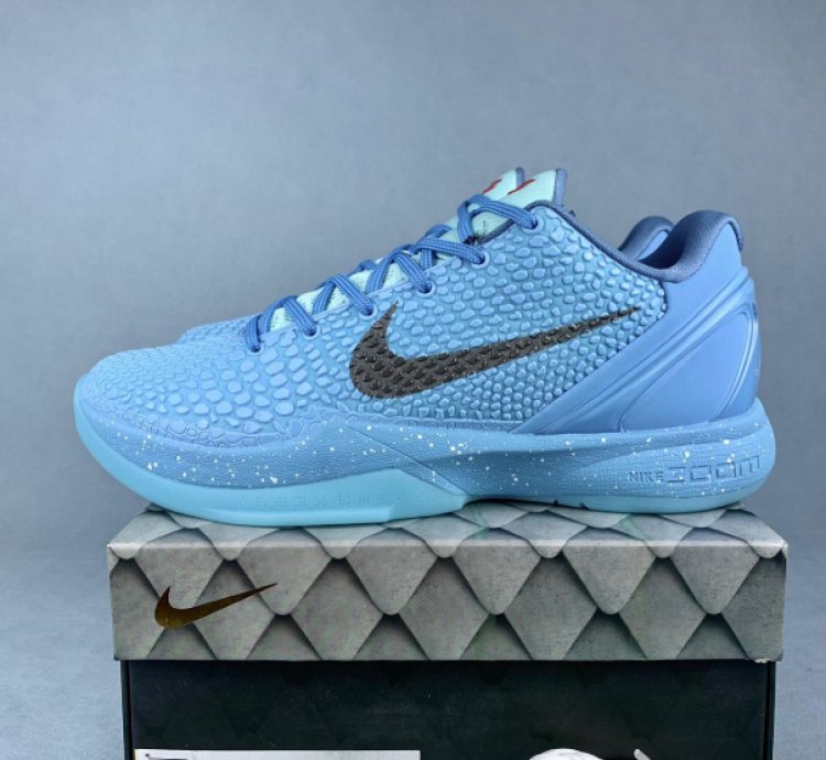 Nike Kobe 6 Protro Ice Grinch Blue Sneakers