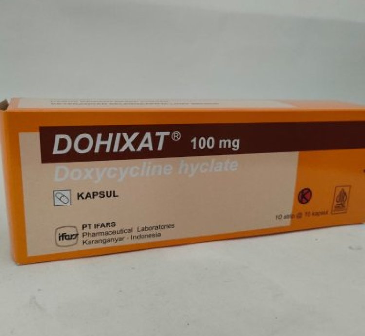 Dohixat 100 mg, Doxycycline Hyclate used to Treat Bronchitis