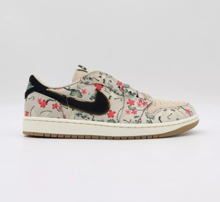 Rui Hachimura x Air Jordan 1 Low OG Oatmeal HV8293-100