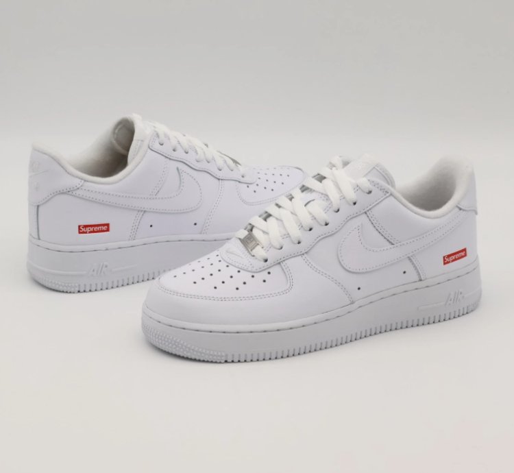 Nike Air Force 1 Low Supreme White CU9225-100
