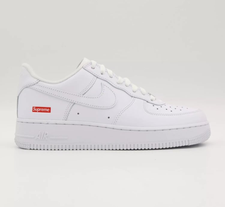 Nike Air Force 1 Low Supreme White CU9225-100