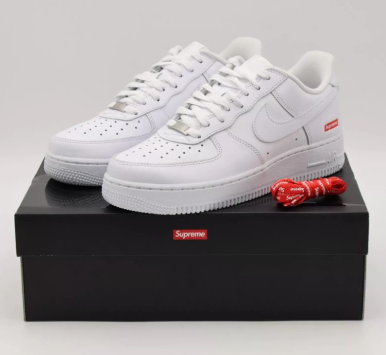 Nike Air Force 1 Low Supreme White CU9225-100