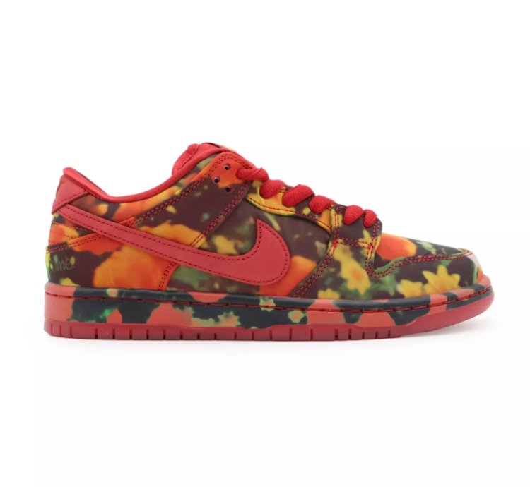 Nike SB Dunk Low The Wizard of Oz Poppy Field