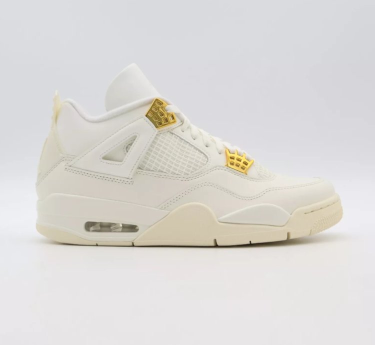 Nike Air Jordan 4 Retro Metallic Gold