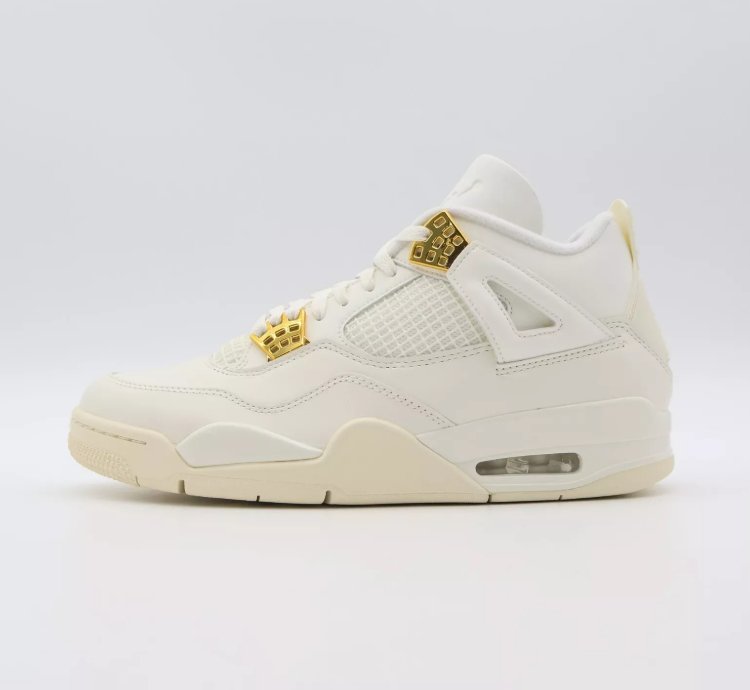 Nike Air Jordan 4 Retro Metallic Gold