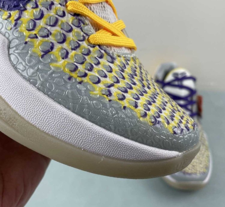 Nike Zoom Kobe 6 Protro 3D Lakers Purple Yellow