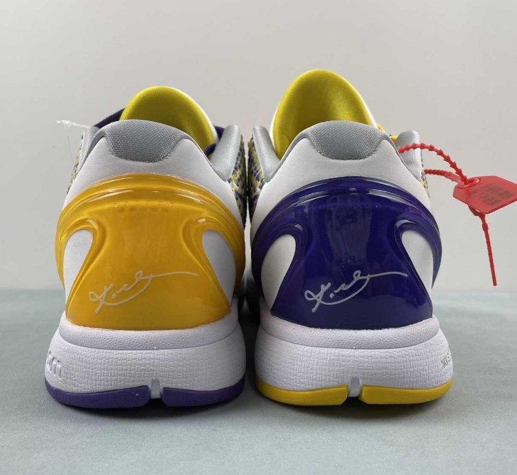 Nike Zoom Kobe 6 Protro 3D Lakers Purple Yellow