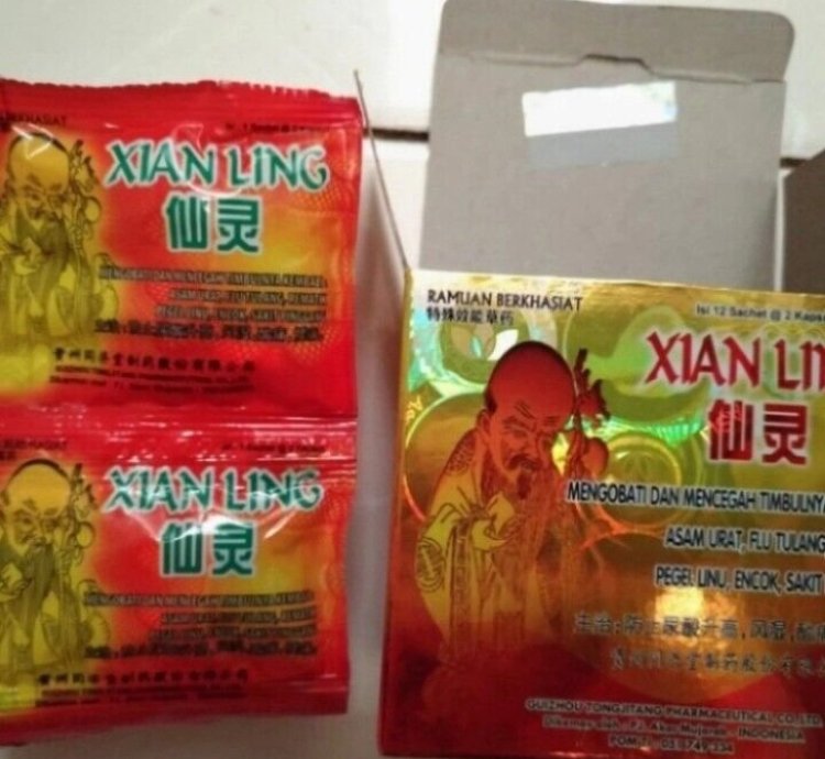 Xian Ling Herbs Rheumatismm Ghoutt Arthritiss Original 6 BOX