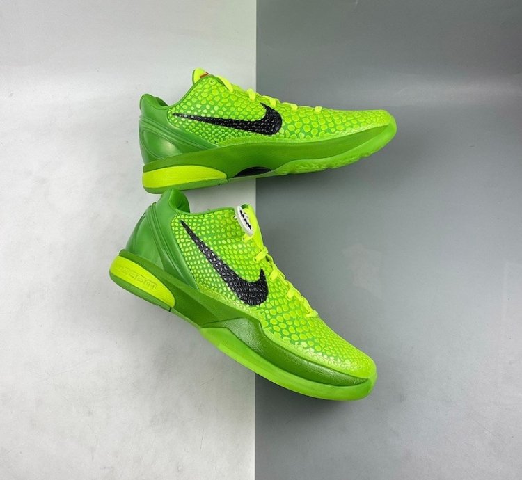 Kobe 6 Protro “grinch” Green