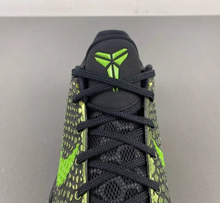 Nike Kobe 6 Supreme Rice Black Gold Green 446442-301