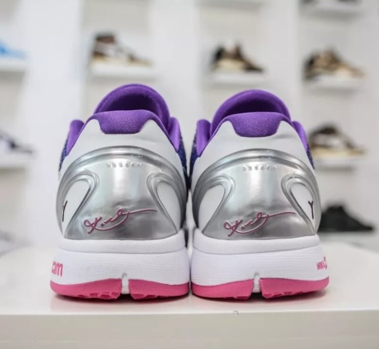 Kobe 6 Protro Purple White Silver Pink CW2190-666