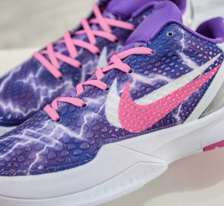 Kobe 6 Protro Purple White Silver Pink CW2190-666