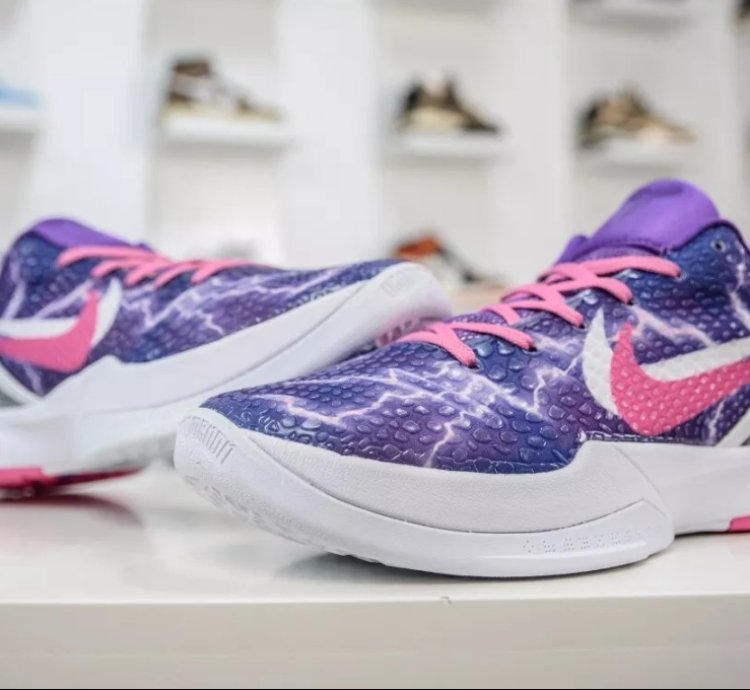 Kobe 6 Protro Purple White Silver Pink CW2190-666