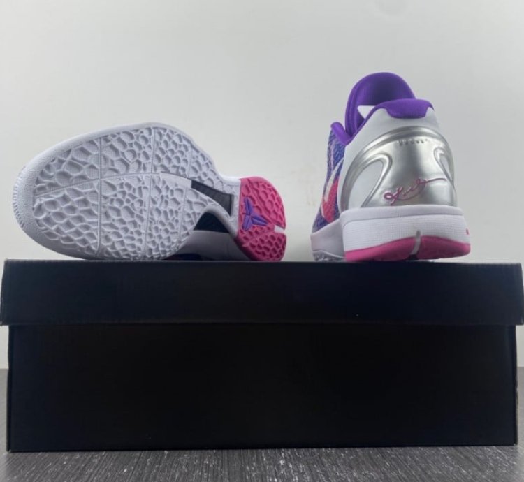 Kobe 6 Protro Purple White Silver Pink