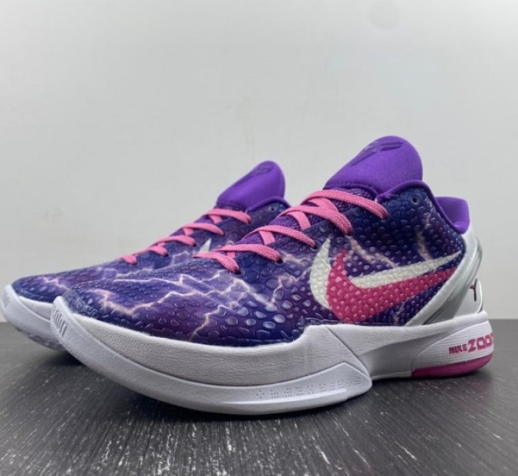 Kobe 6 Protro Purple White Silver Pink