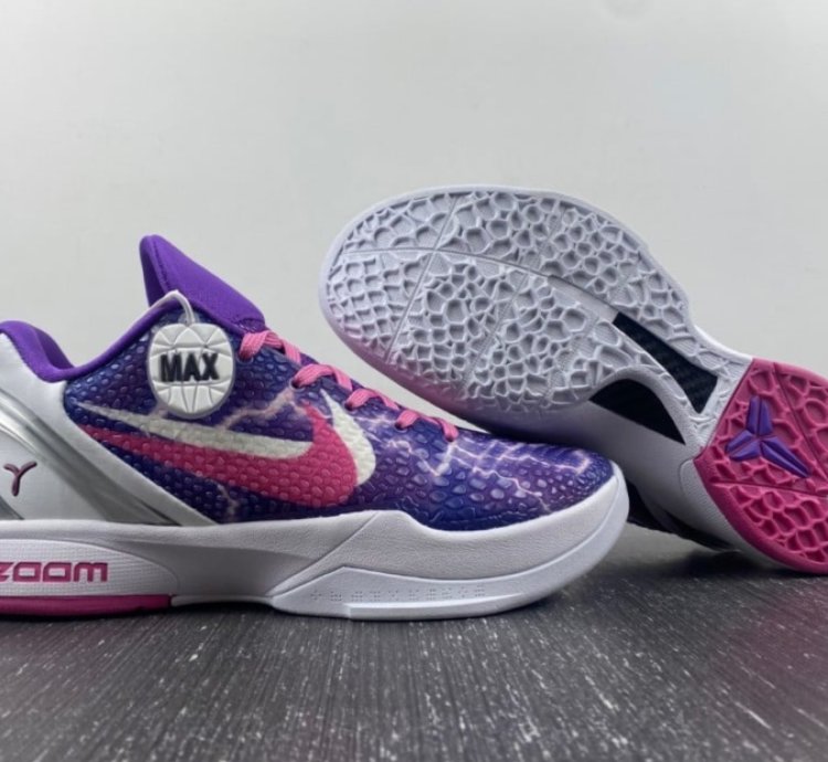 Kobe 6 Protro Purple White Silver Pink
