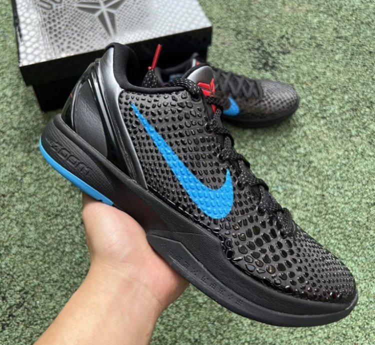 Nike Kobe 6 Dark Knight Black Blue 429659-016