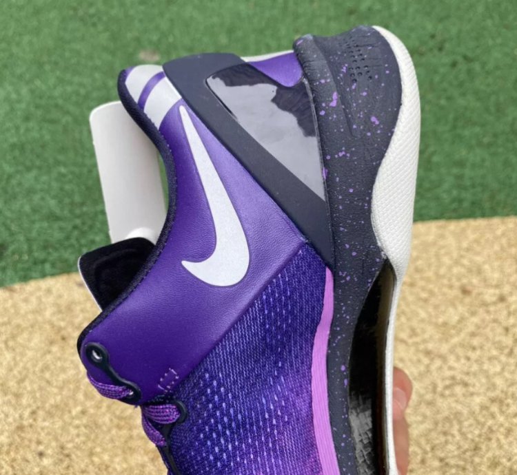 Nike Kobe 8 Playoffs Purple Platinum 555035-500