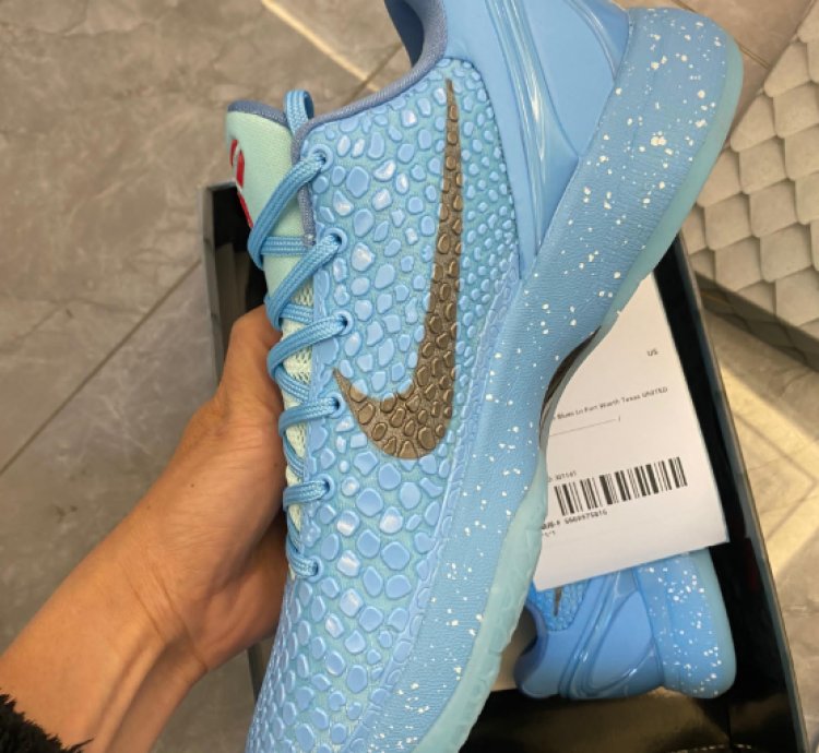 Nike Kobe 6 Protro Blue Ice Grinch