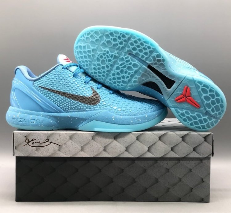 Nike Kobe 6 Protro Blue Ice Grinch Sneakers
