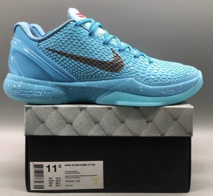 Nike Kobe 6 Protro Blue Ice Grinch Sneakers