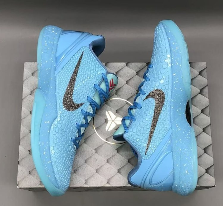 Nike Kobe 6 Protro Blue Ice Grinch Sneakers