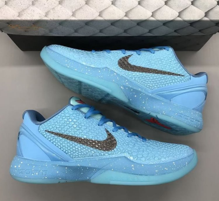 Nike Kobe 6 Protro Blue Ice Grinch Sneakers