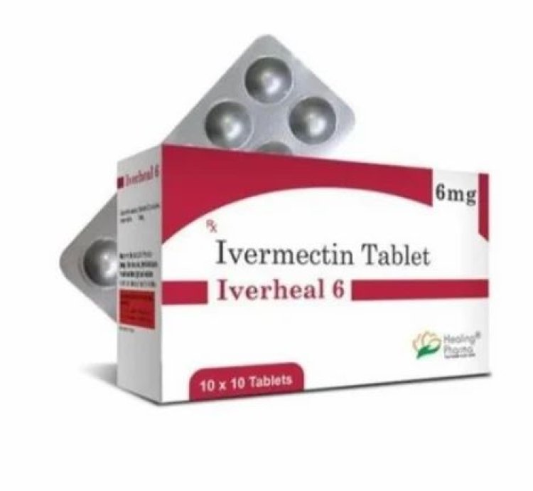 Iverheal Ivermectin 6 Mg Anti Worm And Parasitic Infections 10 Pills