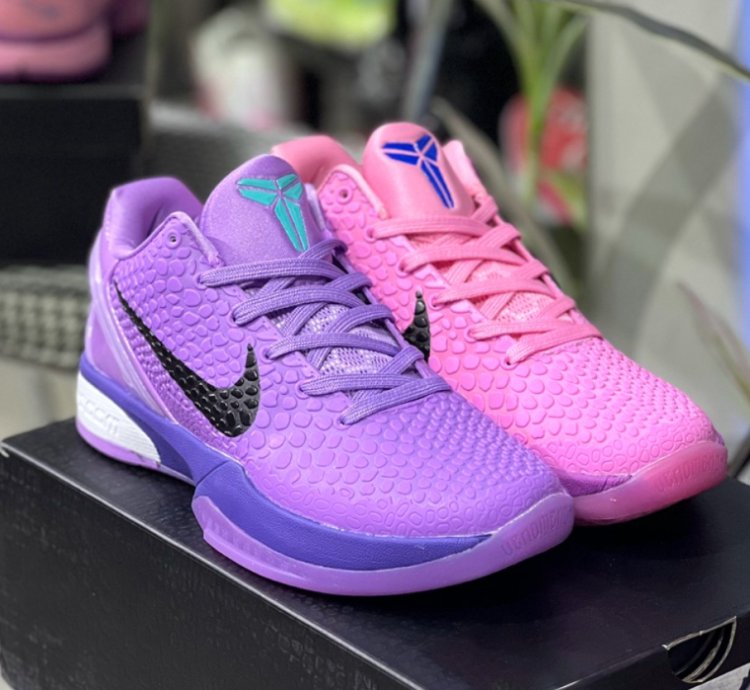 Nike Kobe 6 Protro Cotton Candy Pink Purple Colorway