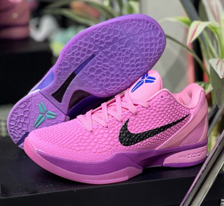 Nike Kobe 6 Protro Cotton Candy Pink Purple Colorway