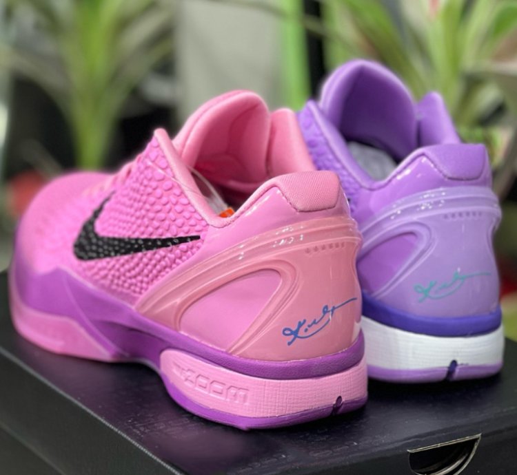 Nike Kobe 6 Protro Cotton Candy Pink Purple Colorway