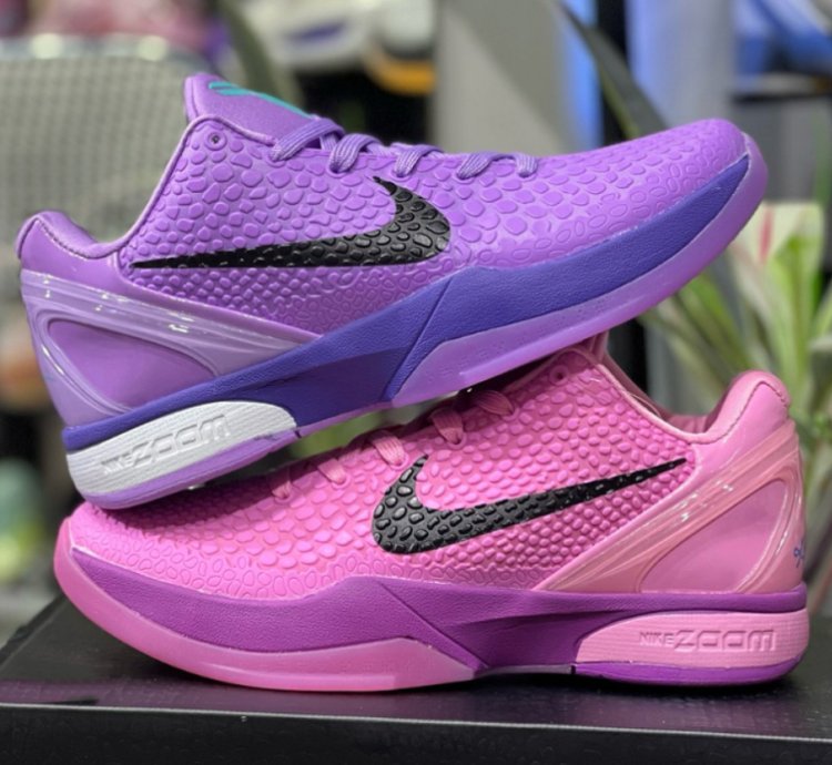 Nike Kobe 6 Protro Cotton Candy Pink Purple Colorway