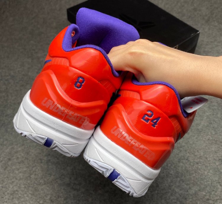 Undefeated x Nike Kobe 4 Protro Team Orange